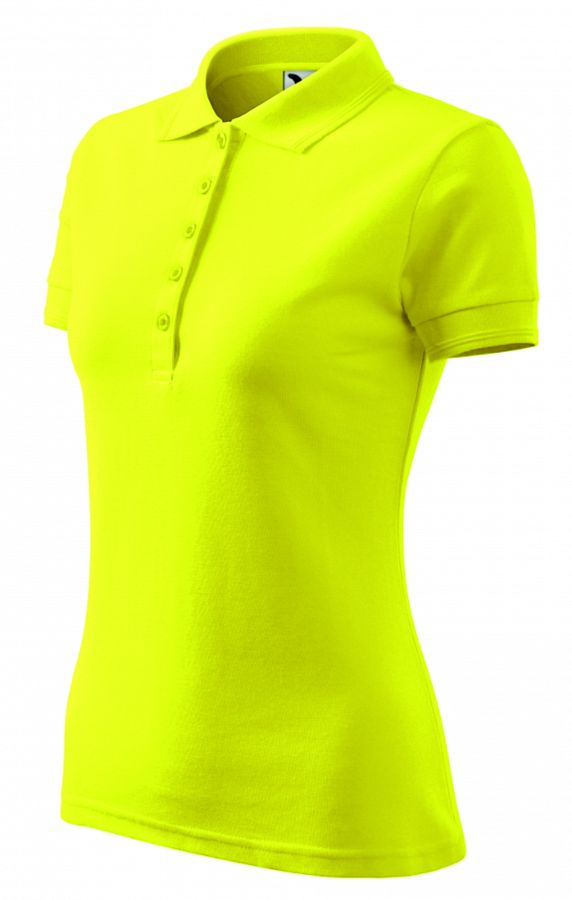 Dámská polokošile Pique 210 citronová vel. XL - Obrázek Dámská polokošile Pique 210 citronová vel. XL - Obrázek